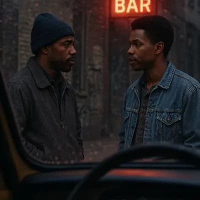 AI generated video: Animate the two men speaking