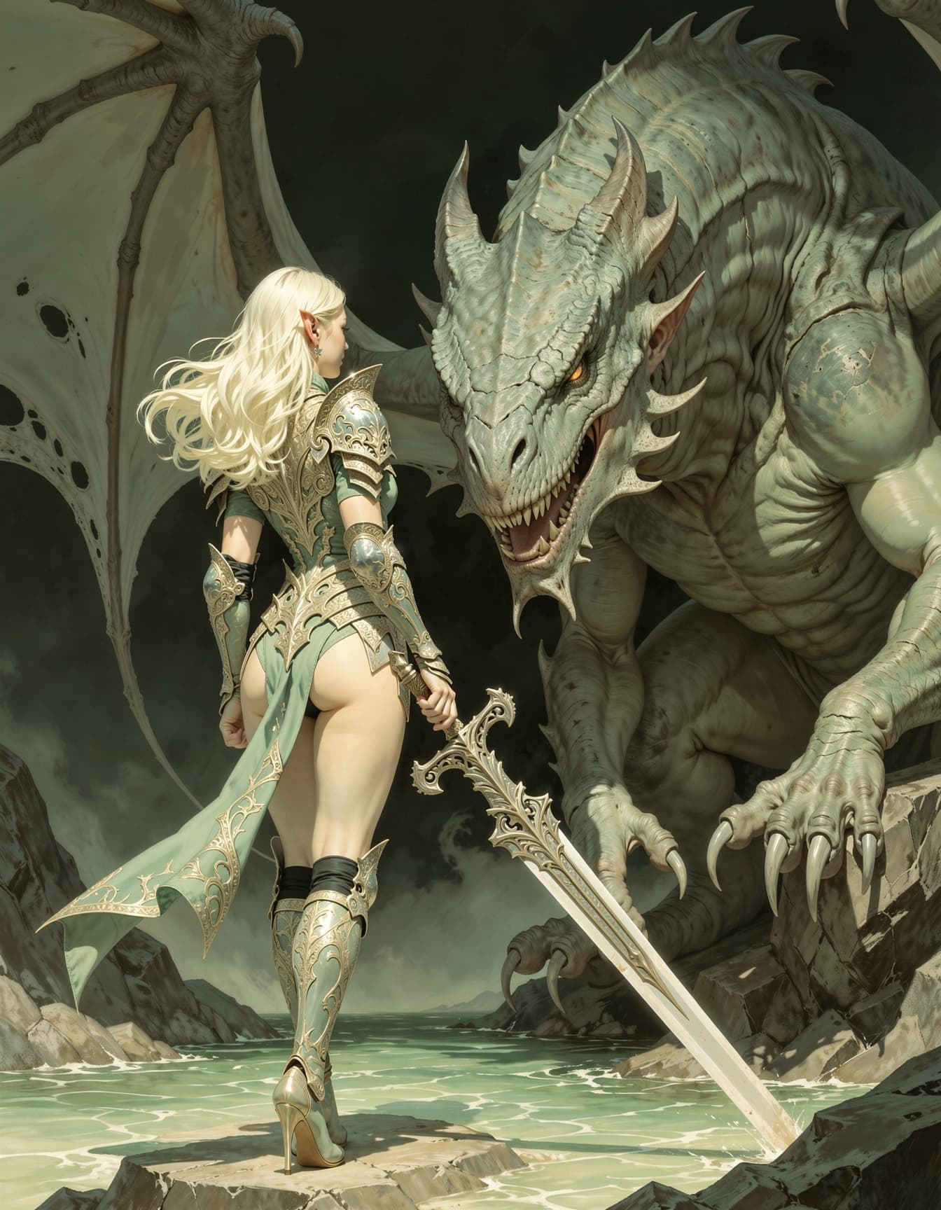Painterly Fantasy by ChronoKnight - [FLUX.2 KLEIN 9B, FLUX.1D & IL]