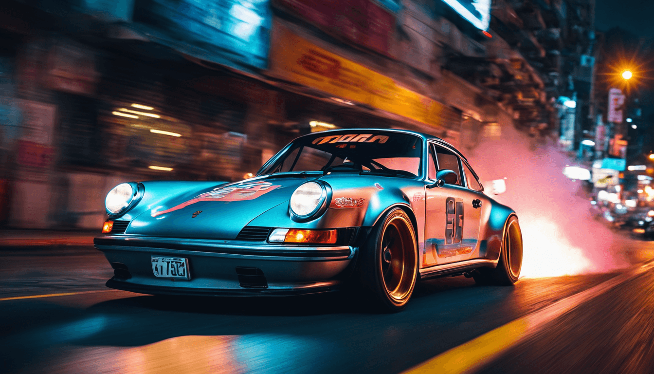AI generated: low angle shot, ultra wide angle shot, rotating camera, Very Very Beautiful futuristic Photograph of...
