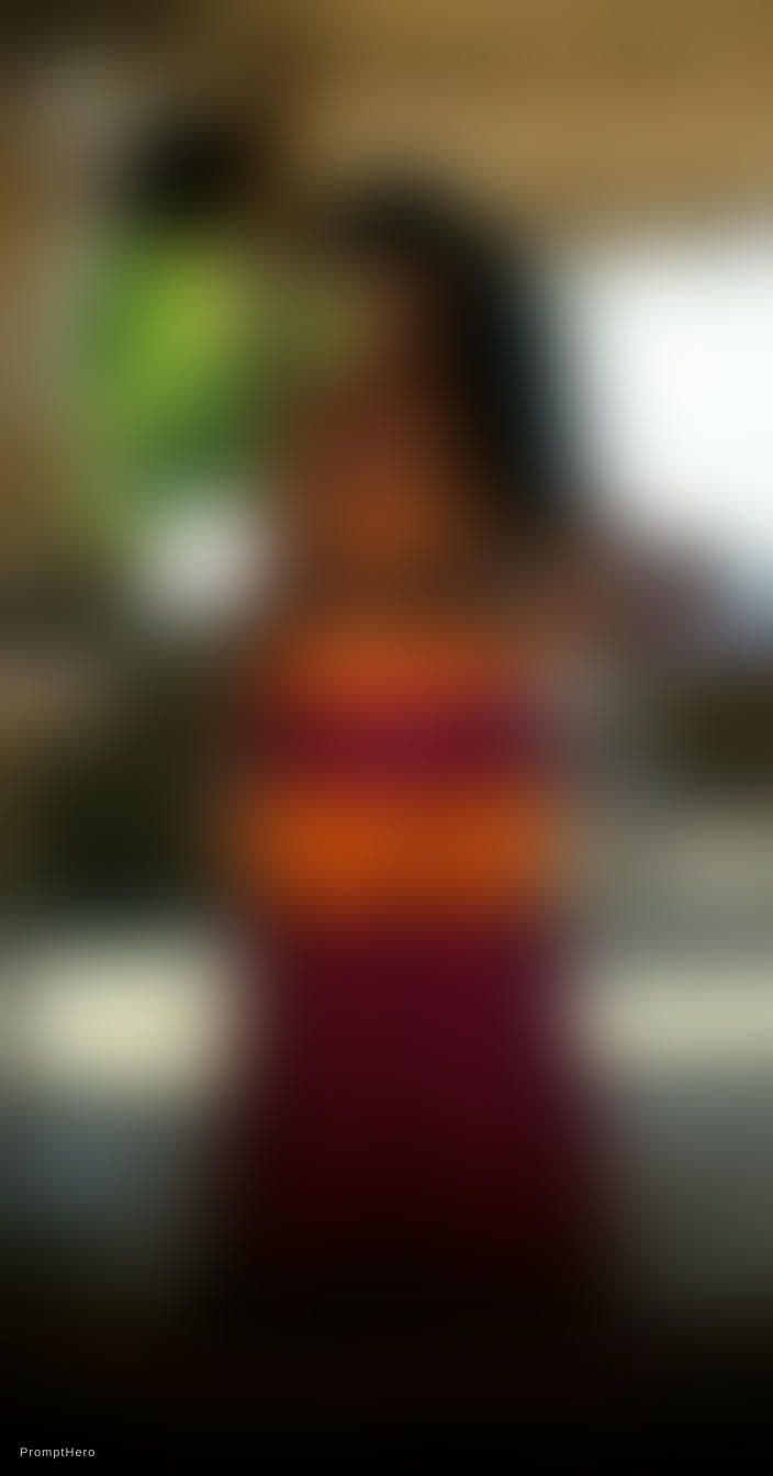 AI generated: Aunty in bikini