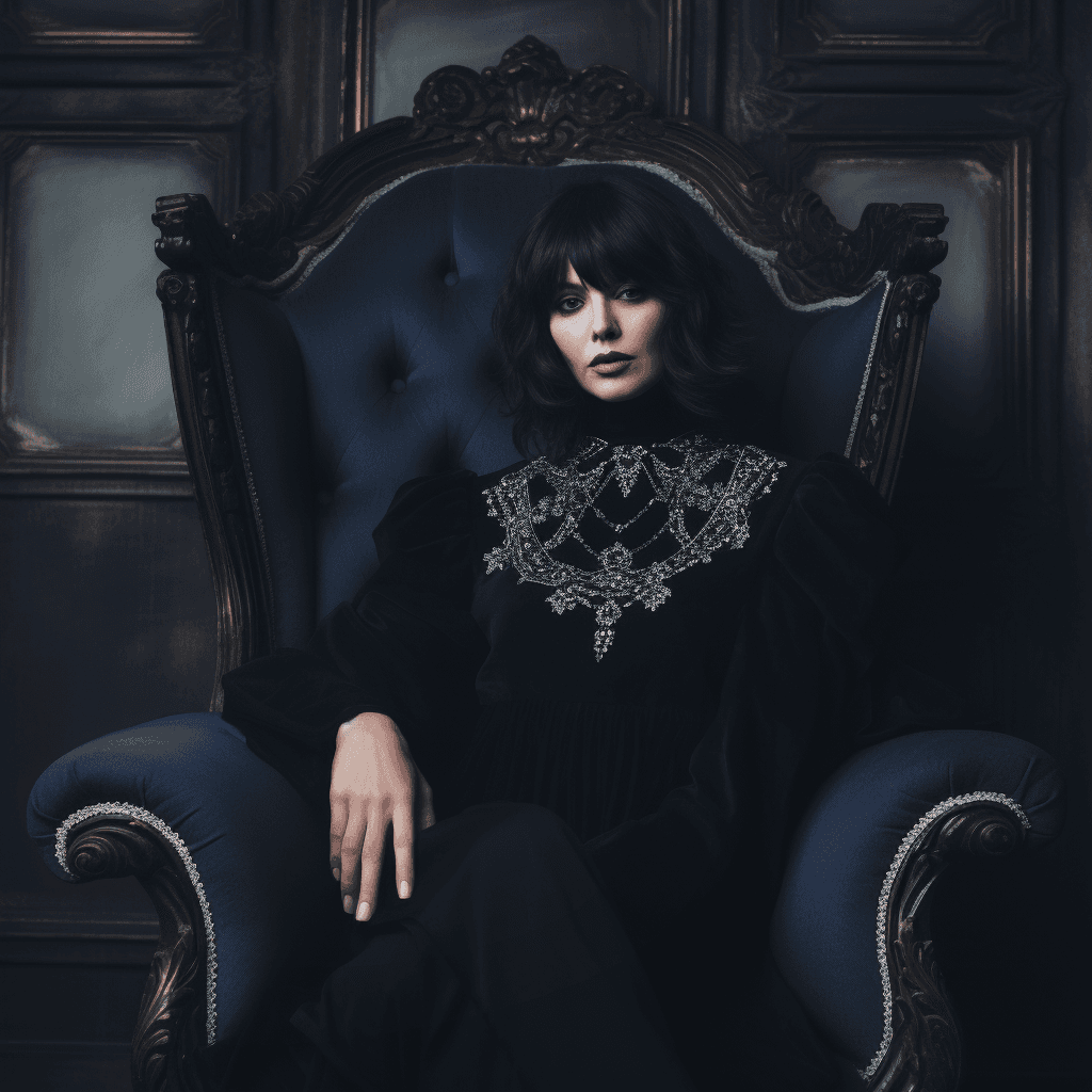 AI generated: Trauco's wife is the wicked and ugly Fiura, by Tom Bagshaw, Award - winning, full body portrait phot...