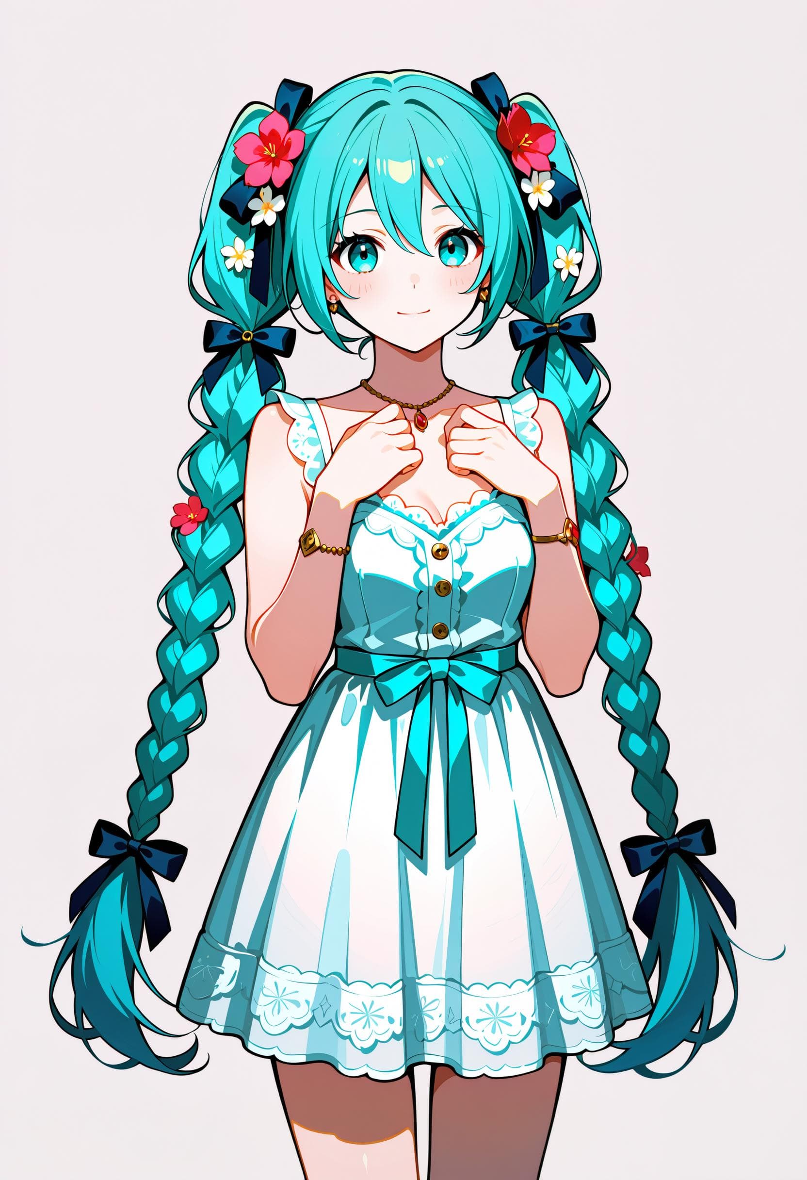 Fancy Braided Twintails