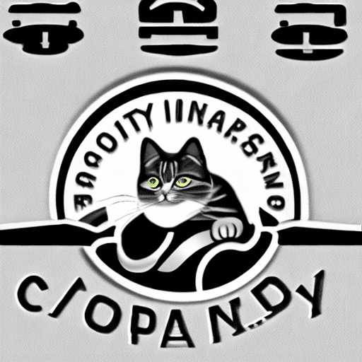 AI generated: company logo, combination of industry and a cat