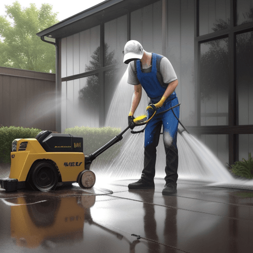 AI generated: pressure washere
