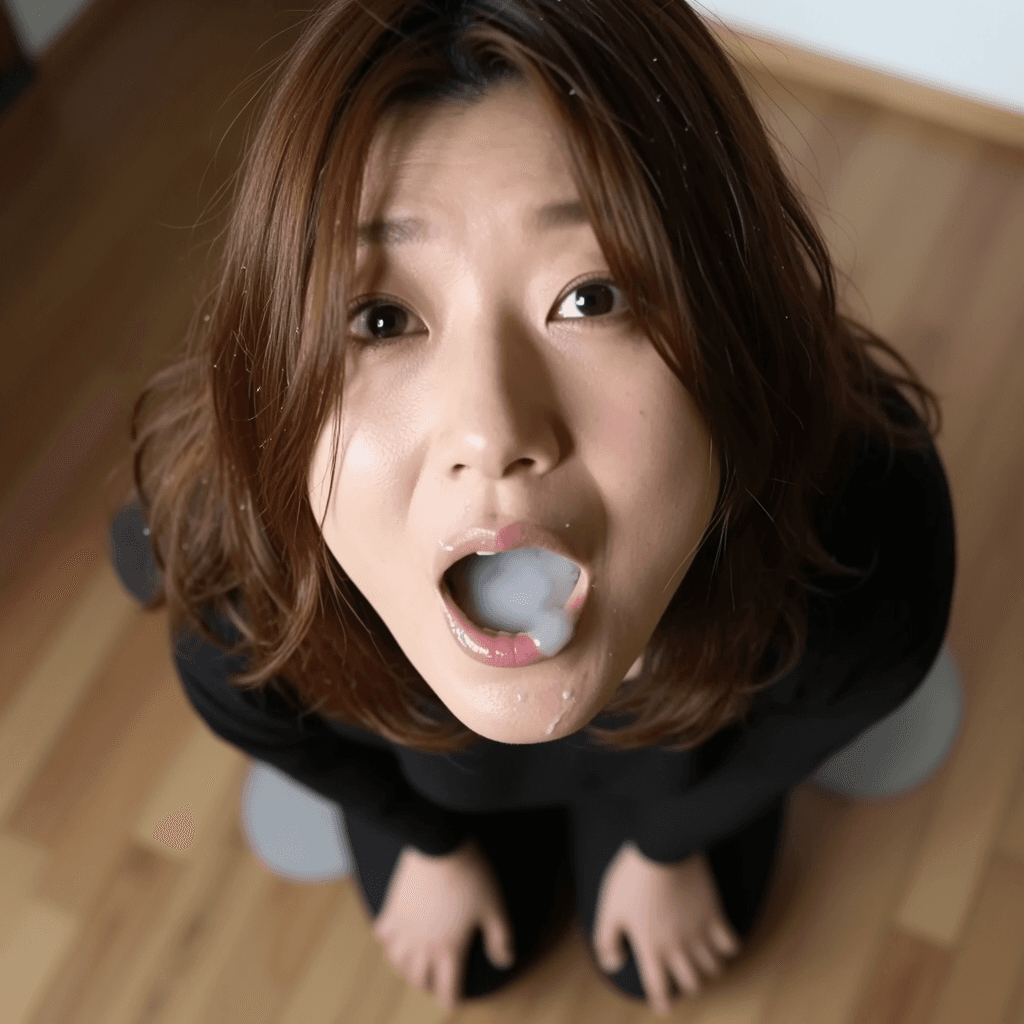 Cum and mouth
