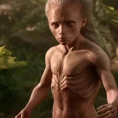 AI generated video: مغامر ولد فى قرية سحرية يتكلم اهل القرية عن وجود اسطورة تولد من حدث غظيم وظهور كاثنات اسطورية واحد ت...