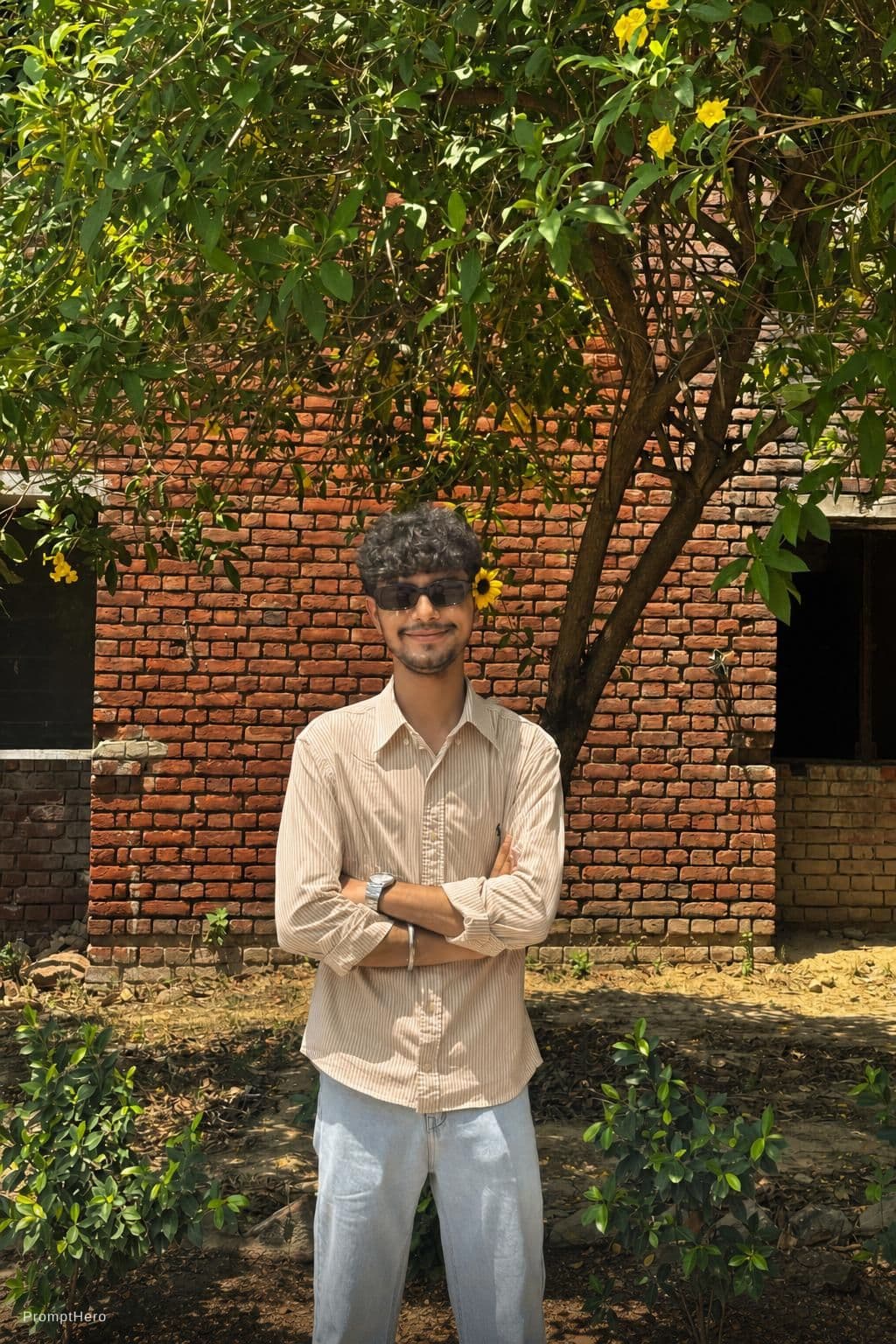 AI generated: create a same color which suits my skin color
