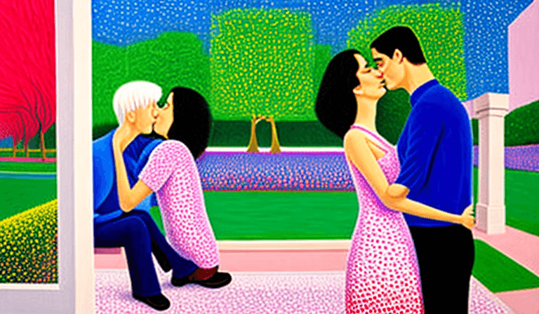 AI generated: 
As their eyes locked, a rush of warmth enveloped their hearts, and in that moment, the world seemed...