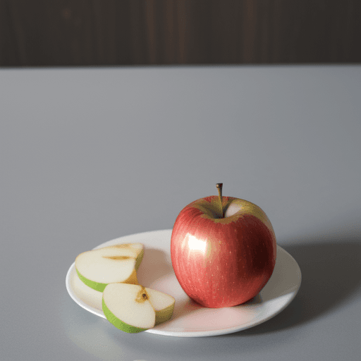 AI generated: apple
