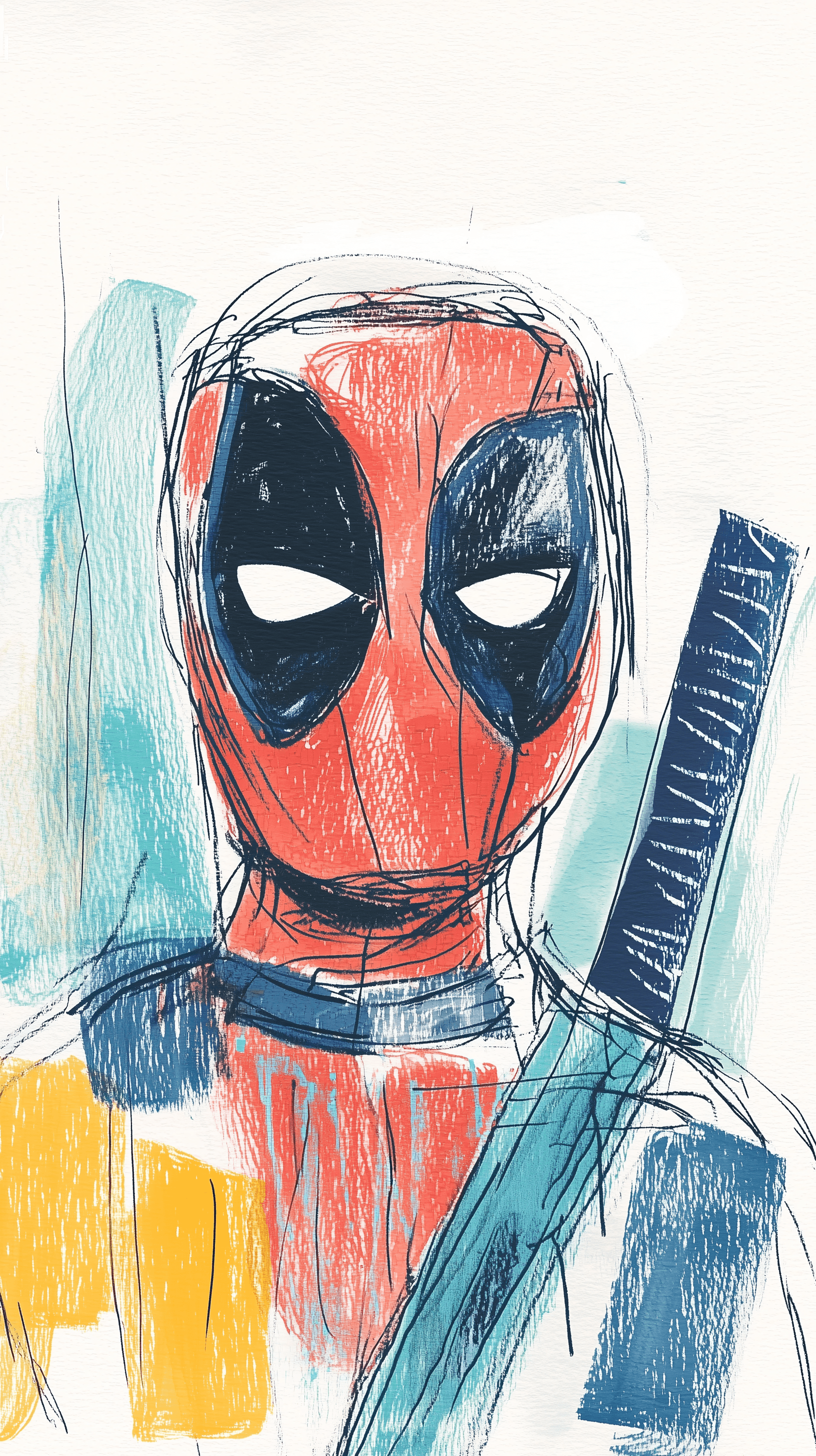 AI generated: dead pool face --ar 9:16 --q 2 --sref 1566810796 --v 6.1 --style raw