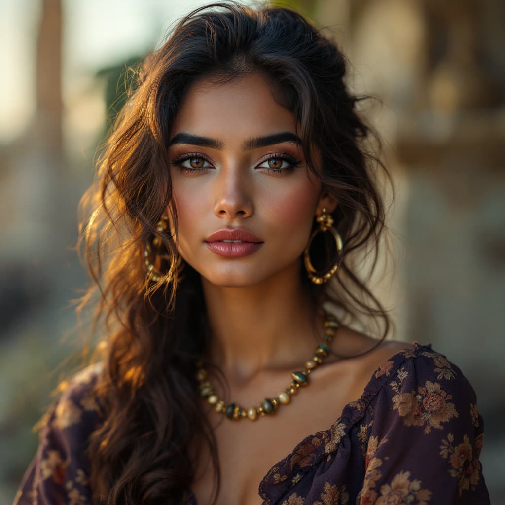 AI generated: high-resolution photo of a indian fashion supermodel, photorealistic, UHD, optimal photography, natu...