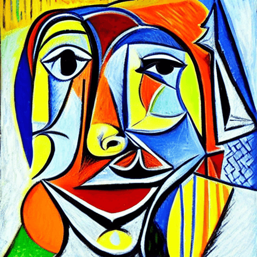 AI generated: Picasso style