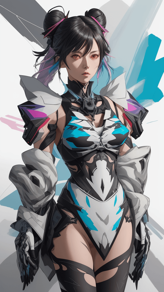 AI generated: <lora:shinkawa_youji_offset:0.75> shinkawa youji action illustration of <lora:Maria30_v01:.4> Maria ...