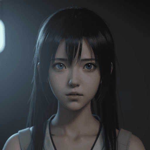 AI generated: anime girl, studio ufotable. cinematic, hyper realism, high detail, octane render, 8k