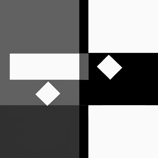 AI generated: composition in one line without breaking
