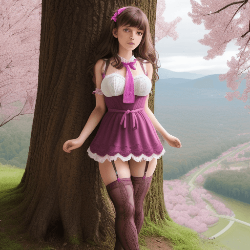 AI generated: 1 girl, detailed, beautiful, cute, full body shot, scenic view, professional photo
<lora:Crochet Dre...