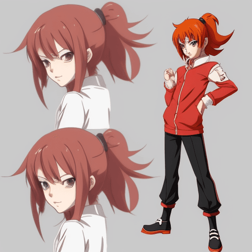 AI generated: Anime style without changing my emotion and pose.