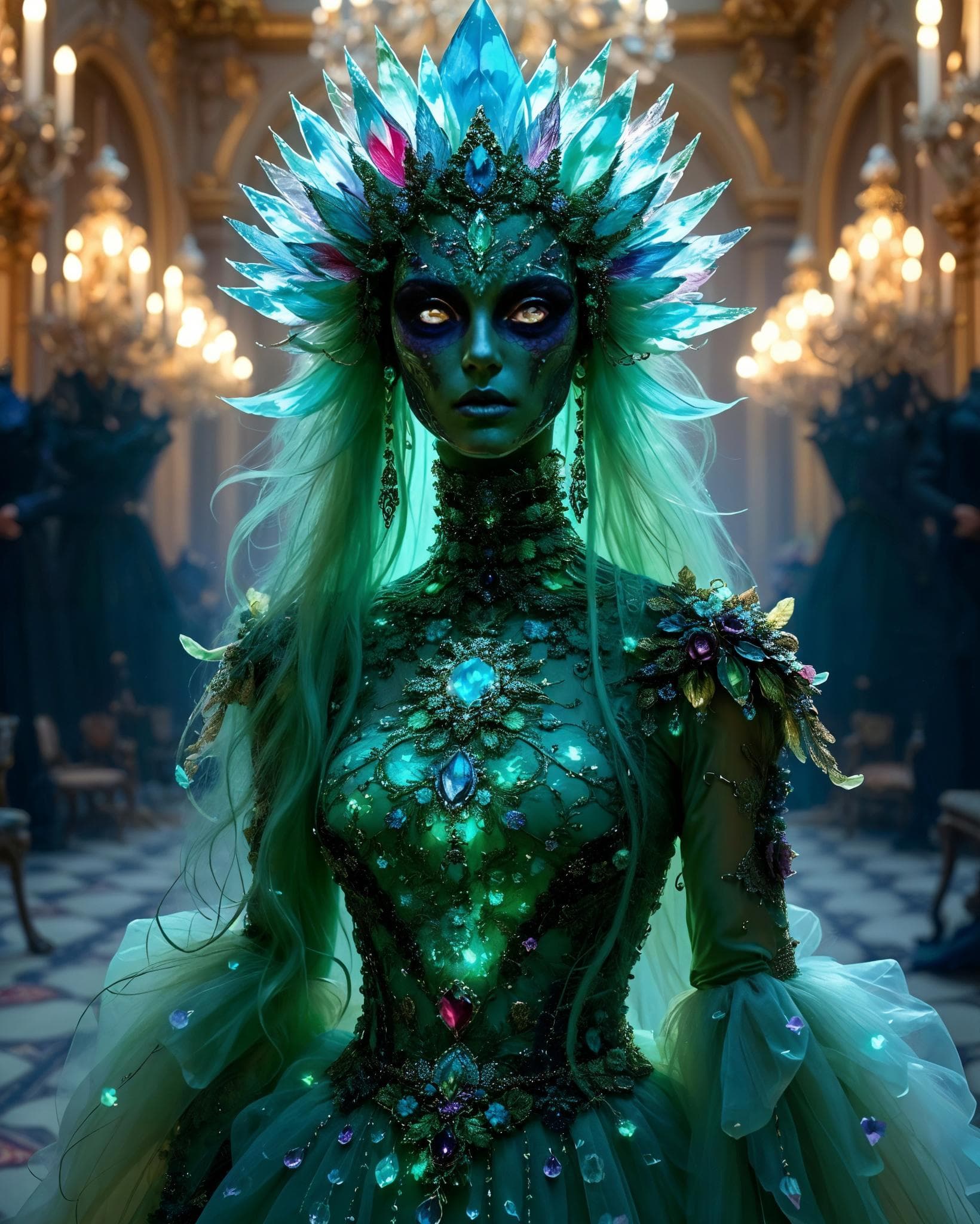 The Dark Forge: Dark Underworld Clothing Set: The Emerald Mother