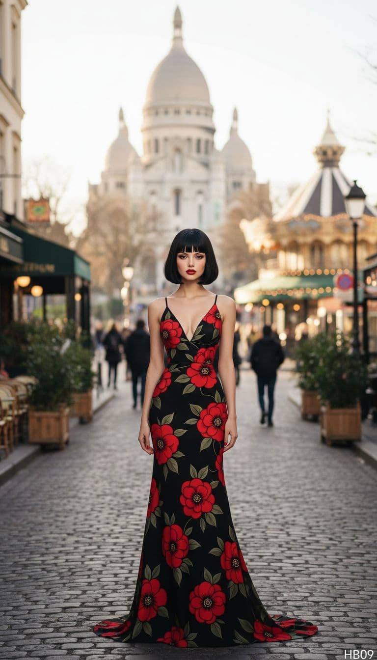AI generated: In Montmartre 
Professional photography, bokeh, natural lighting, canon lens, shot on dslr 64 megap...