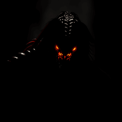 AI generated: Yauja, predator, hunter, dangerous, cool, dark art