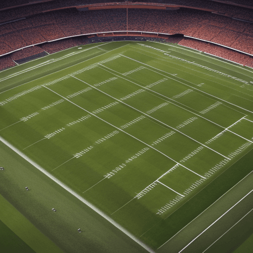 AI generated: football teams on a field