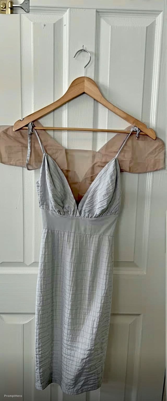 AI generated: Remove dress 