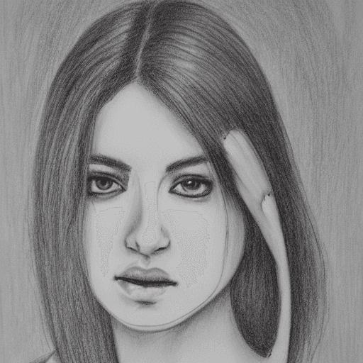 AI generated: (professional 3d pencil sketch) , drawing lesson, greyscale, thick lines, (masterpiece, (best qualit...