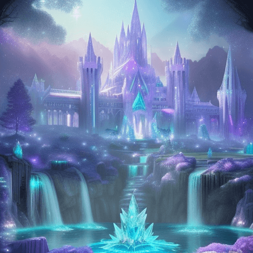 AI generated: Embark on a delightful escapade to the Crystal Empire, a place of wonder and enchantment. Imagine a ...