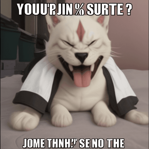 AI generated: you’re joking about but you’re 100% serious?
