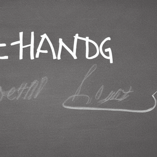 AI generated: Handwritting, extremely detailed