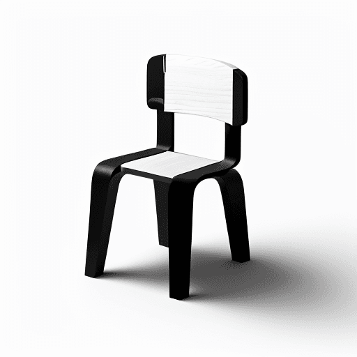 AI generated: High resolution  Isometric (simple background, white background, logo:1. 3), (black and white, monot...