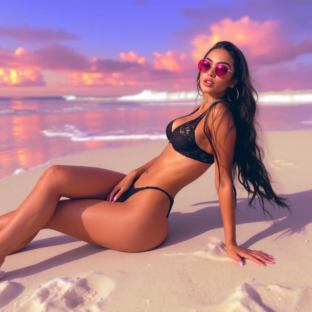 AI generated: Beach Slayy