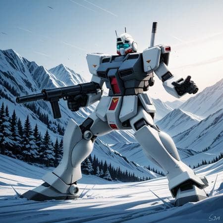 Mobile Suit Gundam RGM-79D ジム寒冷地仕様 [GM-TYPE-D]