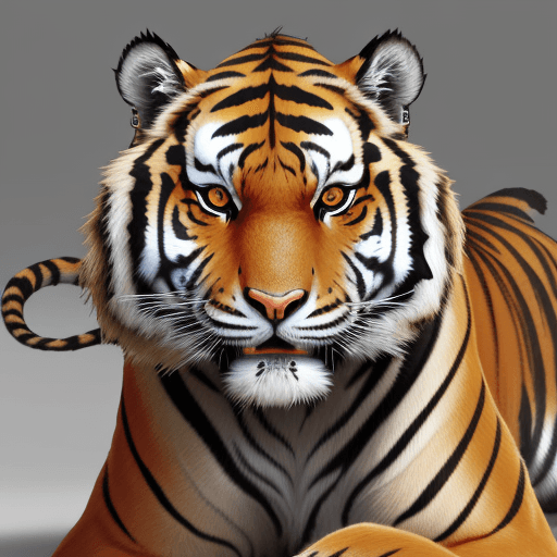 AI generated: make me tiger 2 tank