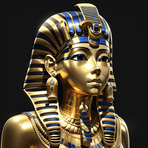 AI generated: Tutankhamun