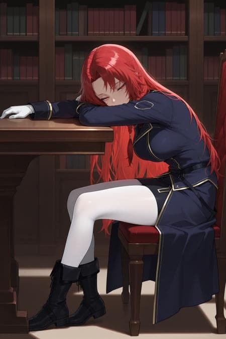 Iris Midgar/アイリス・ミドガル (The Eminence in Shadow) SDXL LoRA [Illustrious]