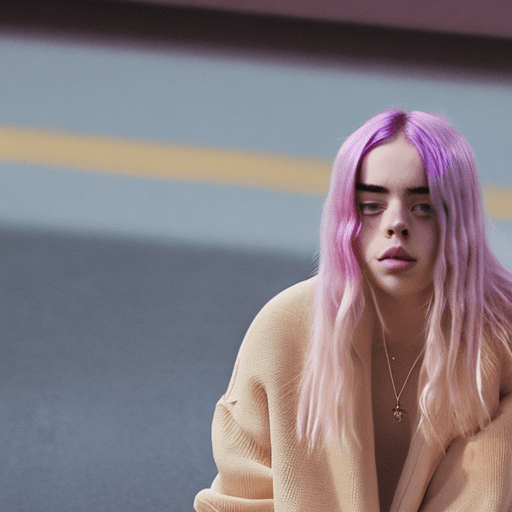 AI generated: billie eilish nude