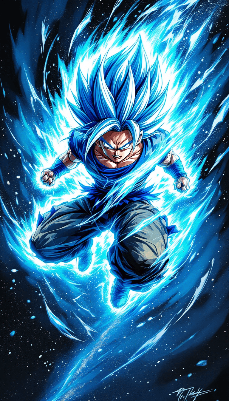 AI generated: dragon ball anime art wall art picture with dragon ball art / dragon ball xv, in the style of dark a...