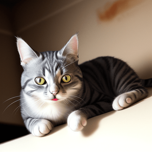 AI generated: cat in the graphic, poor quality