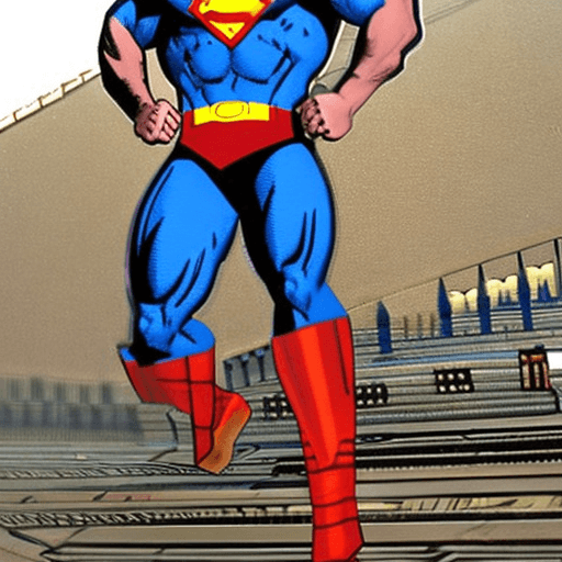 AI generated: Un superman