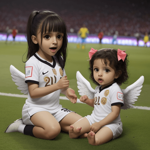 AI generated: angel y kiara bebes golll

