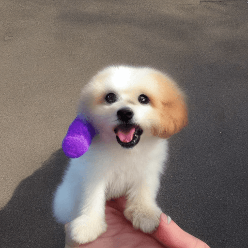 AI generated: A furry dog, cock in hand