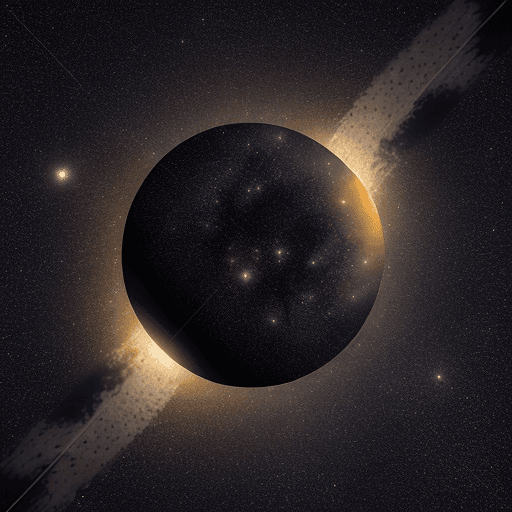 AI generated: Criar uma praia espacial , com a lua de fundo , 64K e estrelas de alta definição cores vibrantes no ...