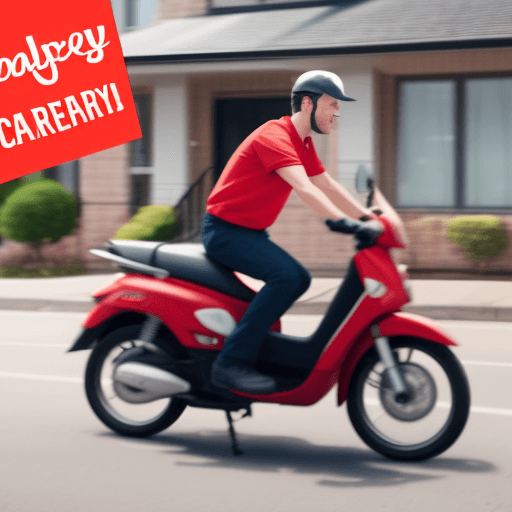 AI generated: Generate an image for a delivery companies website