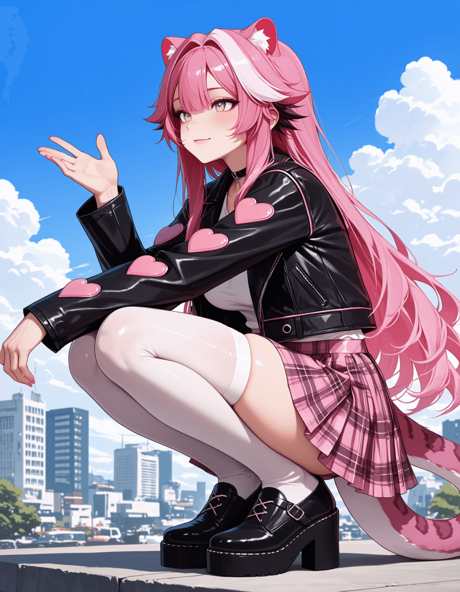 Heart Leather Jacket