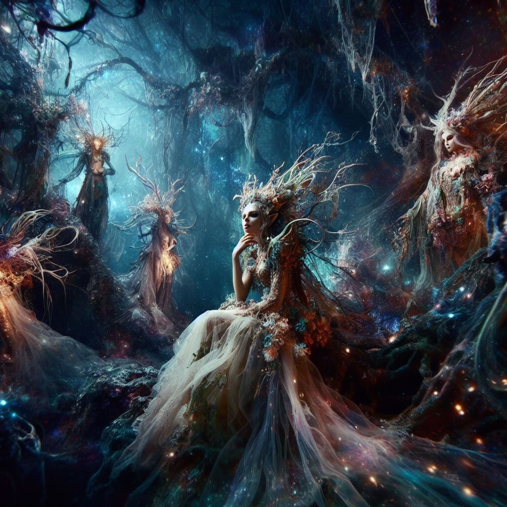 AI generated: Enchanting, Ethereal, Mystical, Otherworldly, Magical, Radiant, Whimsical, Dreamlike, Elven, Serene,...