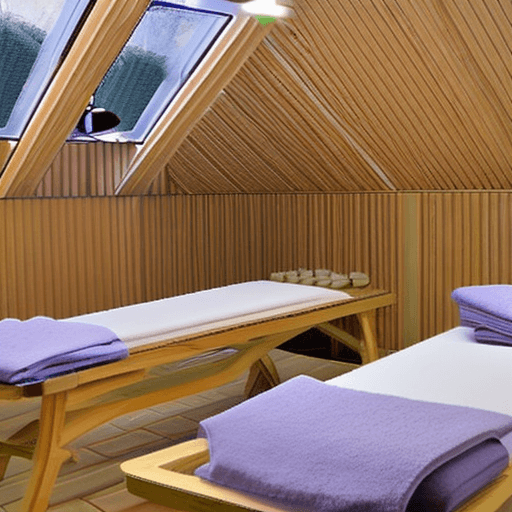 AI generated: massage room 2x4m 