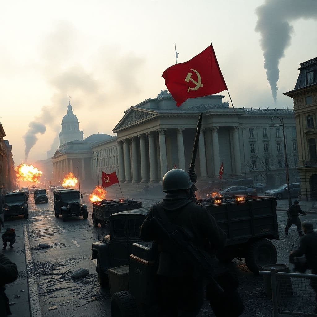AI generated: Ultra-defined hyperrealistic scene, dramatic light, pale dawn, cinematic lighting, battered, high an...