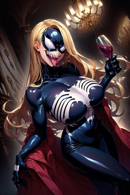 She-Venom (Marvel Comics) SDXL LoRA [Pony Diffusion]