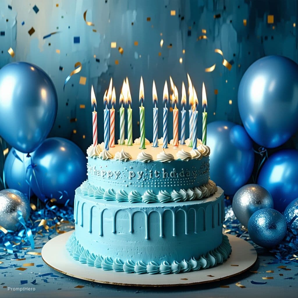 AI generated: happy birthday
